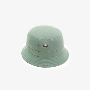 Lacoste Organic Pamuklu Bucket Haki Yeşil | WP5896124