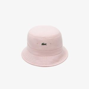 Lacoste Organic Pamuklu Bucket Pembe | XB1543796