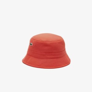 Lacoste Organic Pamuklu Bucket Turuncu | HU0159673
