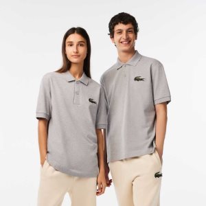 Lacoste Original L.12.12 Loose fit 80's crocodile Gri | JN6208917