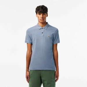 Lacoste Original L.12.12 Slim Fit Petit Pique Pamuklu Mavi | DL8635910