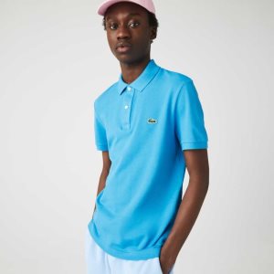 Lacoste Original L.12.12 Slim Fit Petit Pique Pamuklu Turkuaz | JP6579240