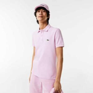 Lacoste Original L.12.12 Slim Fit Petit Pique Pamuklu Pembe | LI2763089