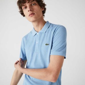 Lacoste Original L.12.12 Slim Fit Petit Pique Pamuklu Mavi | QL8349521