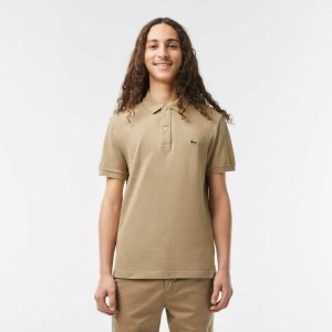 Lacoste Original L.12.12 Slim Fit Petit Pique Pamuklu Bej Rengi | TA8247601