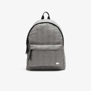 Lacoste Reflective Monogram Print Backpack Renkli | YS8247156