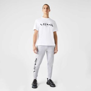 Lacoste Reflective Print Gri | JZ2491375