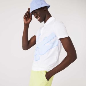 Lacoste Regular Fit Stretch Organic Pamuklu Beyaz | MD1572306