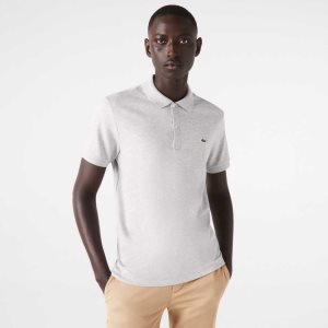 Lacoste Regular Fit Ultra Soft Pamuklu Jersey Gri | BN7498213