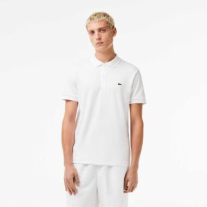 Lacoste Regular Fit Ultra Soft Pamuklu Jersey Beyaz | BW1256039