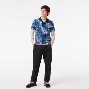 Lacoste Relaxed Fit Su-Repellent Parça Siyah | NI4195802