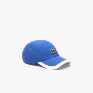 Lacoste SPORT Contrast Border Hafif Mavi Beyaz | GE7961520