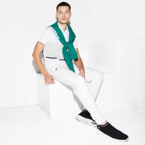 Lacoste SPORT Fleece Tenis Beyaz | DK8967142