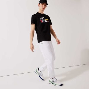 Lacoste SPORT Hafif Fabric Tracksuit Beyaz | PR2970165