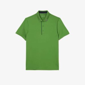 Lacoste SPORT Jersey Golf Yeşil Lacivert Mavi | GY9021364