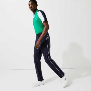 Lacoste SPORT Light Stretch Golf Lacivert Mavi Beyaz | PI1578426