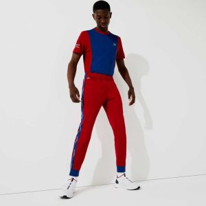 Lacoste SPORT Pique Jogging Kırmızı Mavi Beyaz | YE0178326
