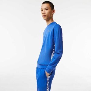 Lacoste SPORT Printed Tenis Mavi | YF8013957