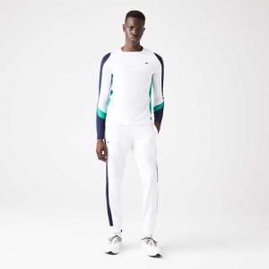 Lacoste SPORT Tenis Beyaz Lacivert Mavi Yeşil Lacivert Mavi | XY2570431