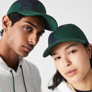 Lacoste SPORT x Theo Curin Organic Pamuklu Yeşil Lacivert Mavi | QG5310469