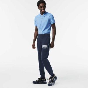 Lacoste Slim Fit Parça Mavi | TB9863140