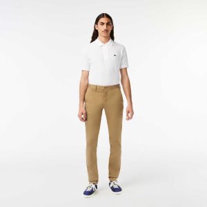 Lacoste Slim Fit Stretch Pamuklu Bej Rengi | CO8192463