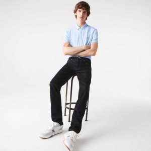 Lacoste Slim Fit Stretch Pamuklu Denim Mavi | AK9638475
