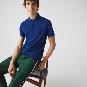 Lacoste Smart Paris Stretch Pamuklu Lacivert Mavi | IV4913025