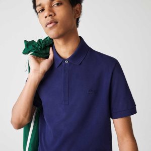 Lacoste Smart Paris Stretch Pamuklu Mavi | NT0215894