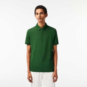 Lacoste Smart Paris Stretch Pamuklu Yeşil | VX6231475