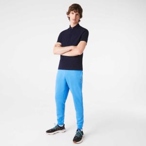 Lacoste Tapered Fit Fleece Mavi | GX0825793