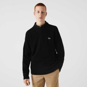 Lacoste V-Neck Yün Siyah | LG3046189